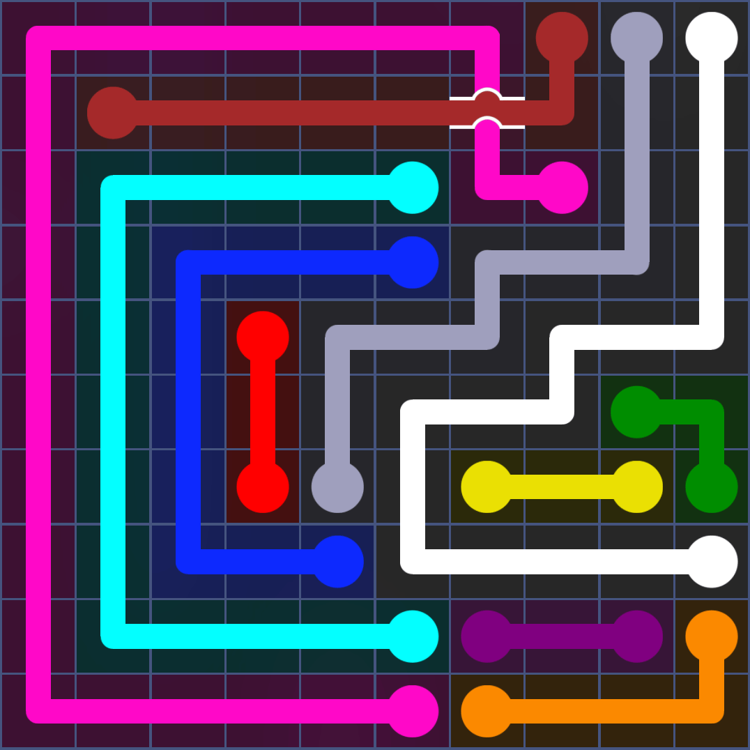 Flow Free 1237 Solution