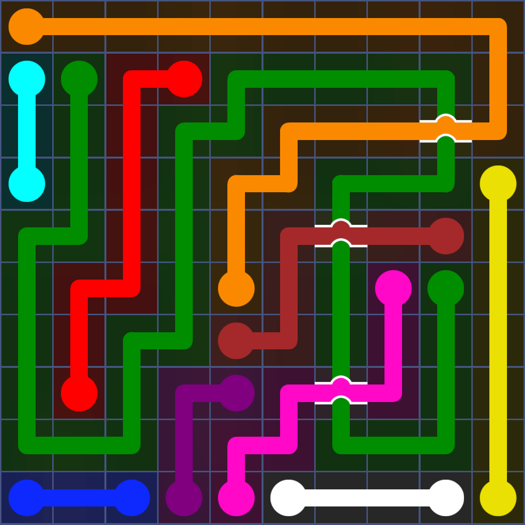 Flow Free 1301 Solution