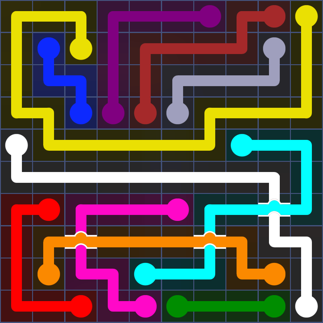 Flow Free 1238 Solution