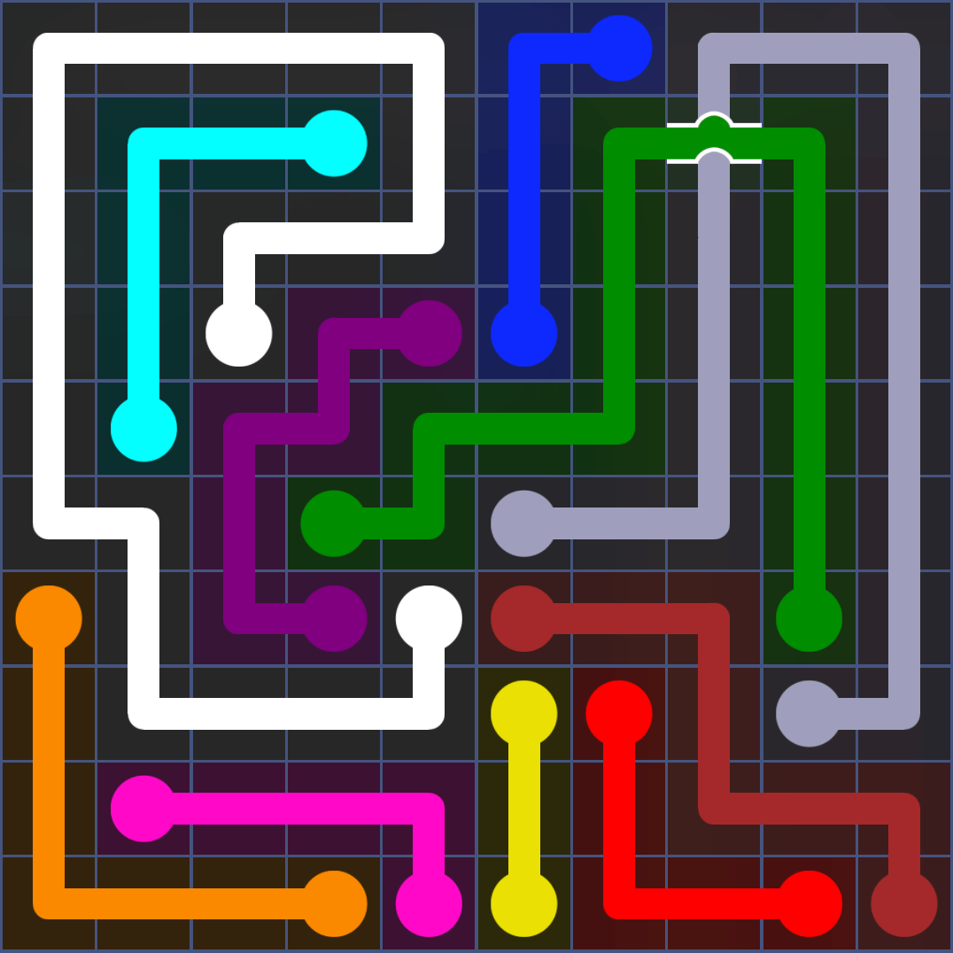 Flow Free 1311 Solution