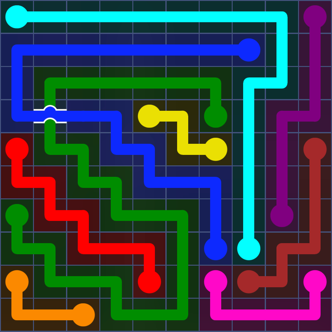 Flow Free 1313 Solution