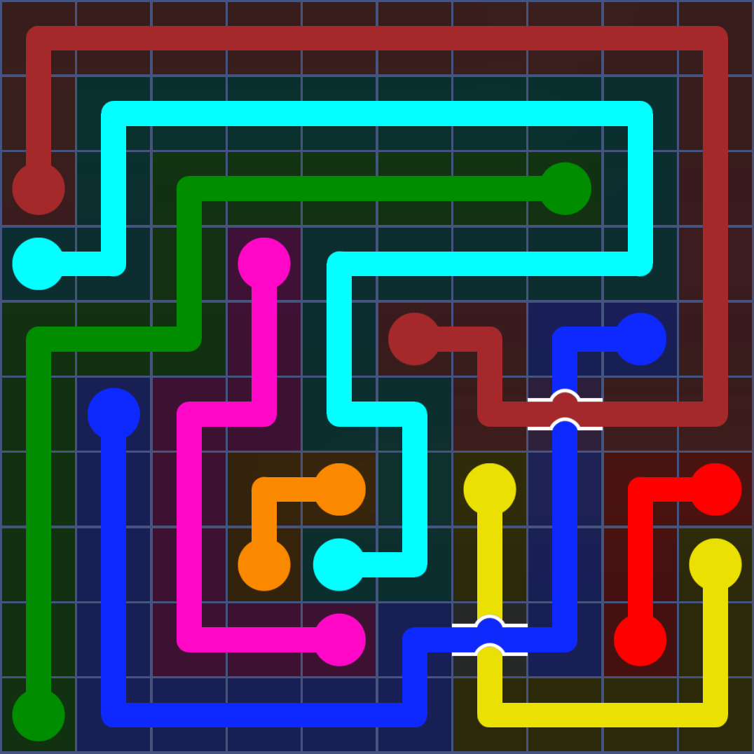 Flow Free 1317 Solution