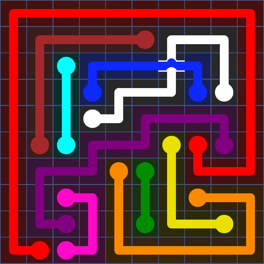 Flow Free 1318 Solution