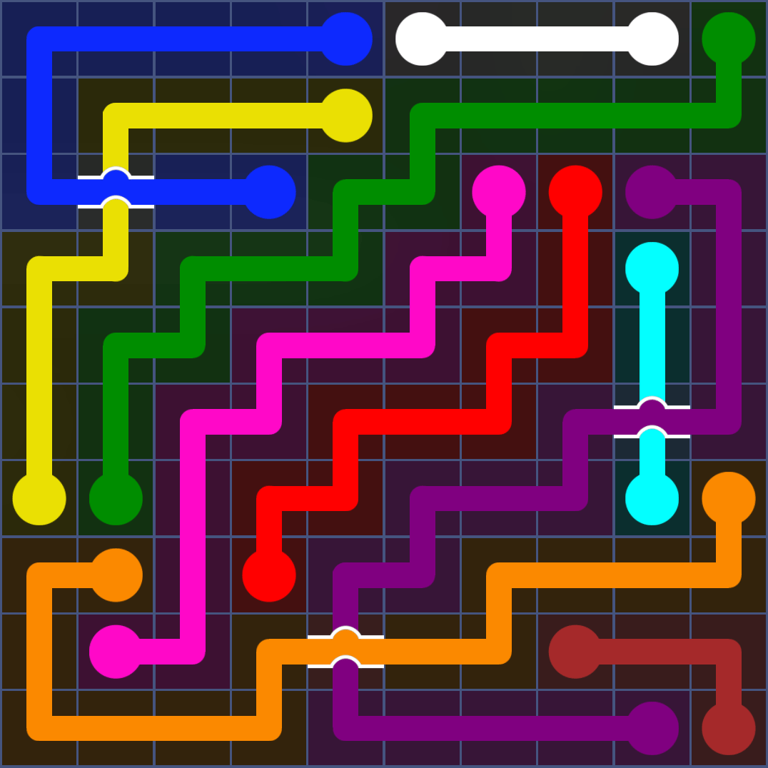 Flow Free 1321 Solution