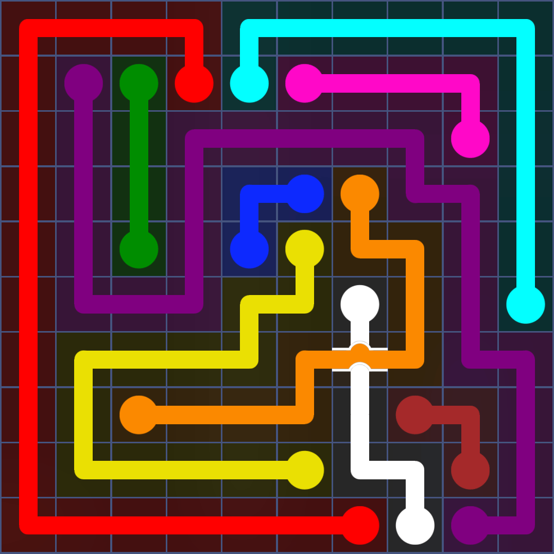 Flow Free 1323 Solution