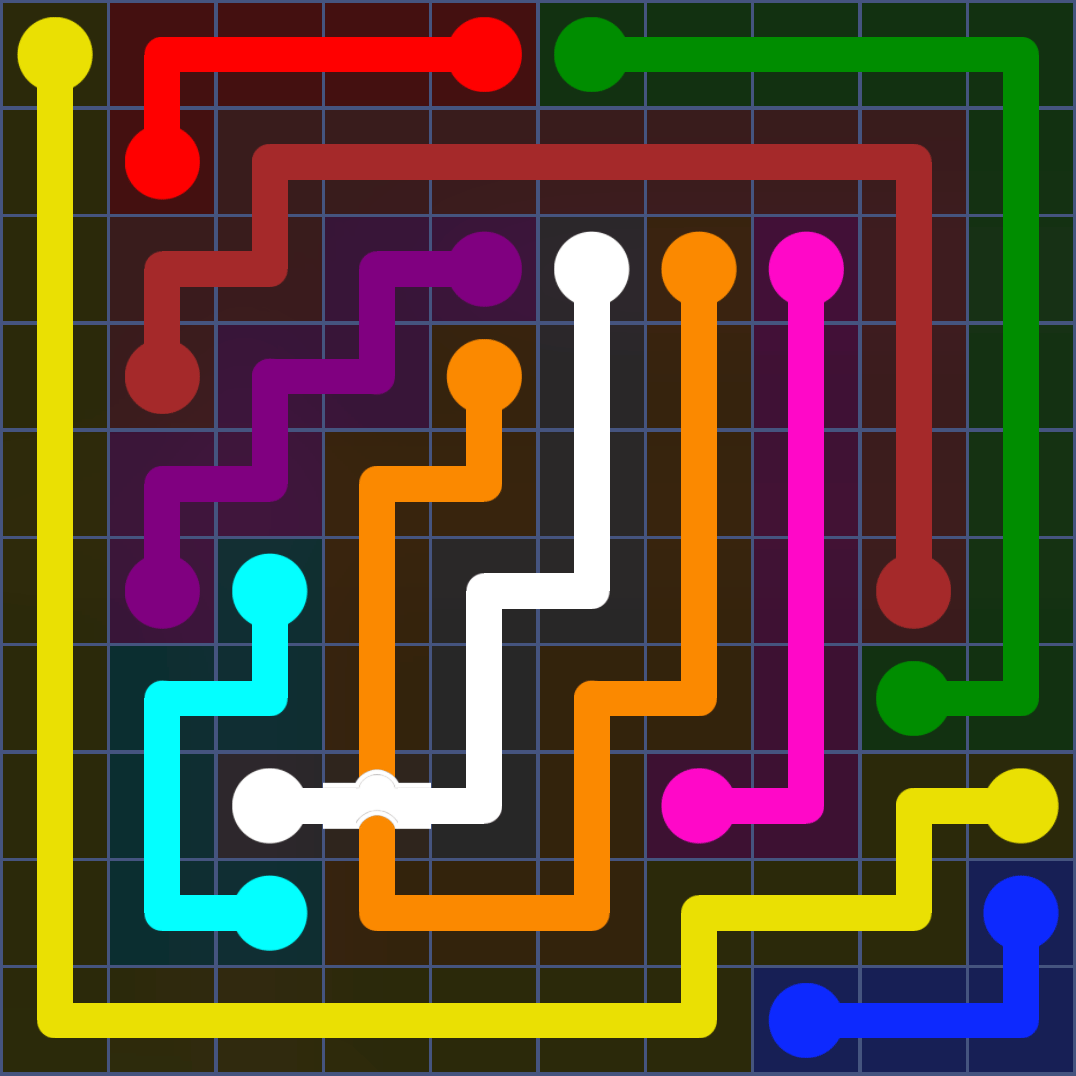 Flow Free 1326 Solution