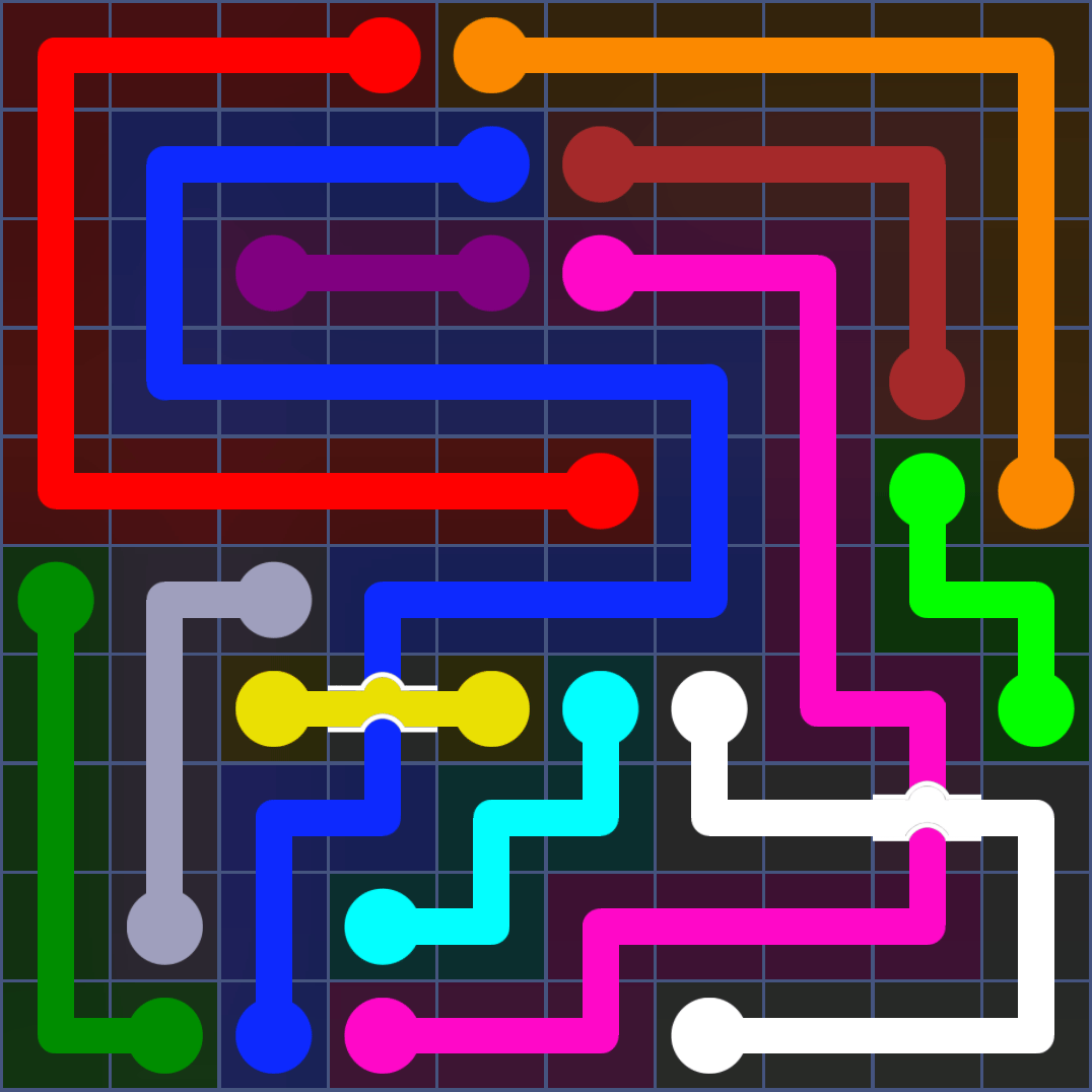 Flow Free 1328 Solution
