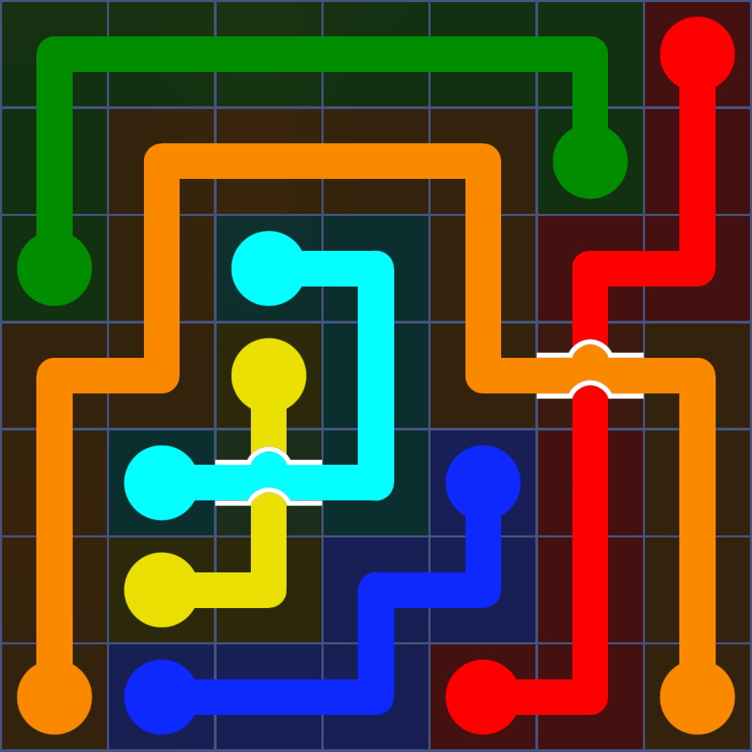 Flow Free 891 Solution