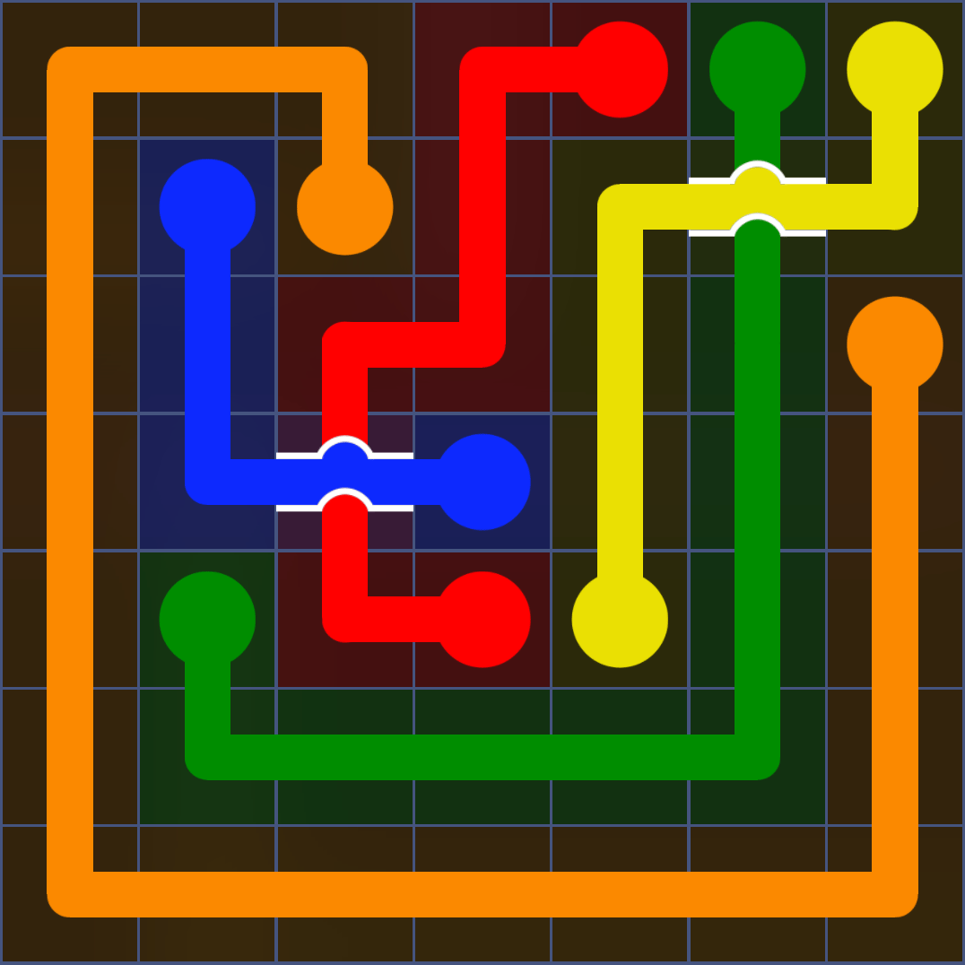 Flow Free 909 Solution