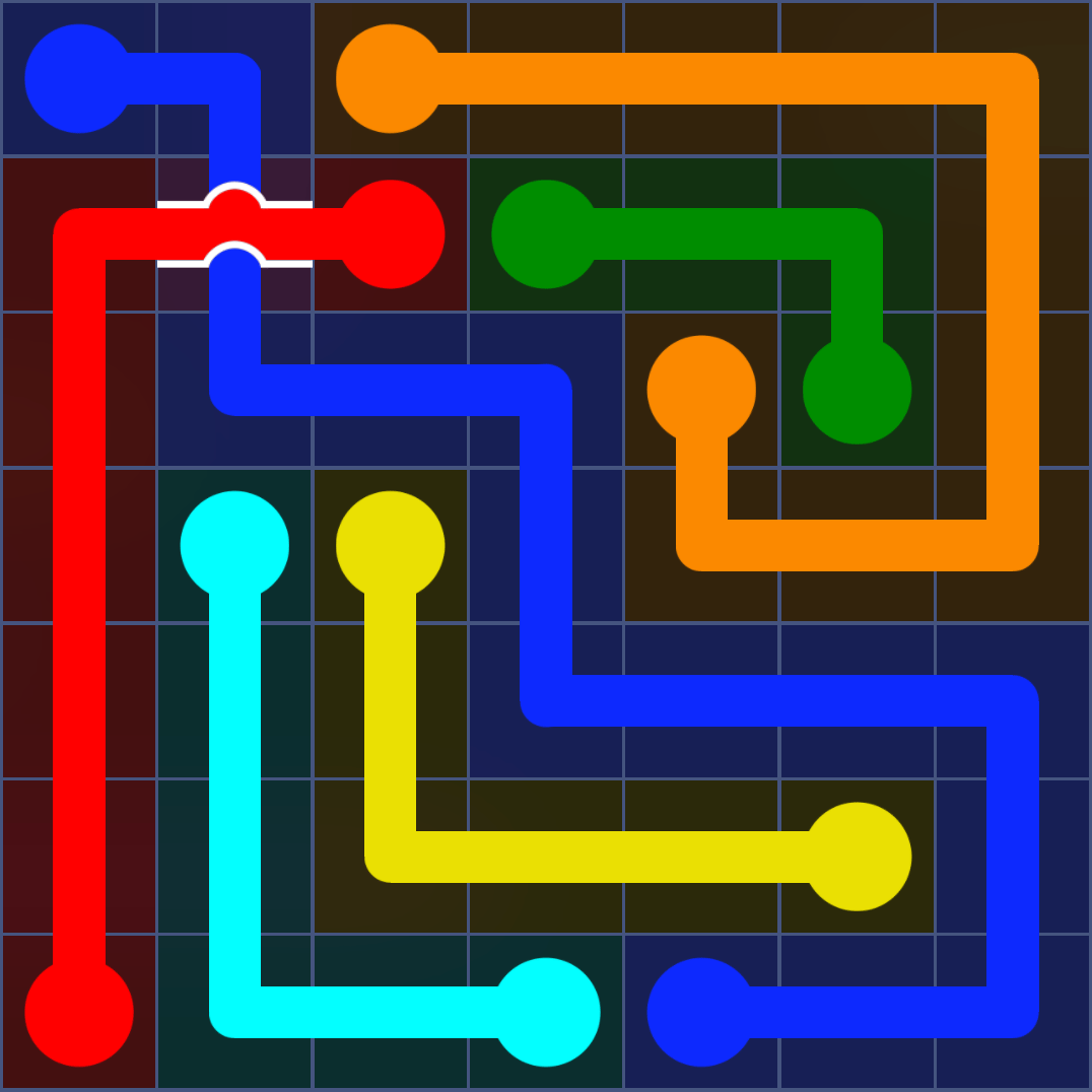Flow Free 966 Solution