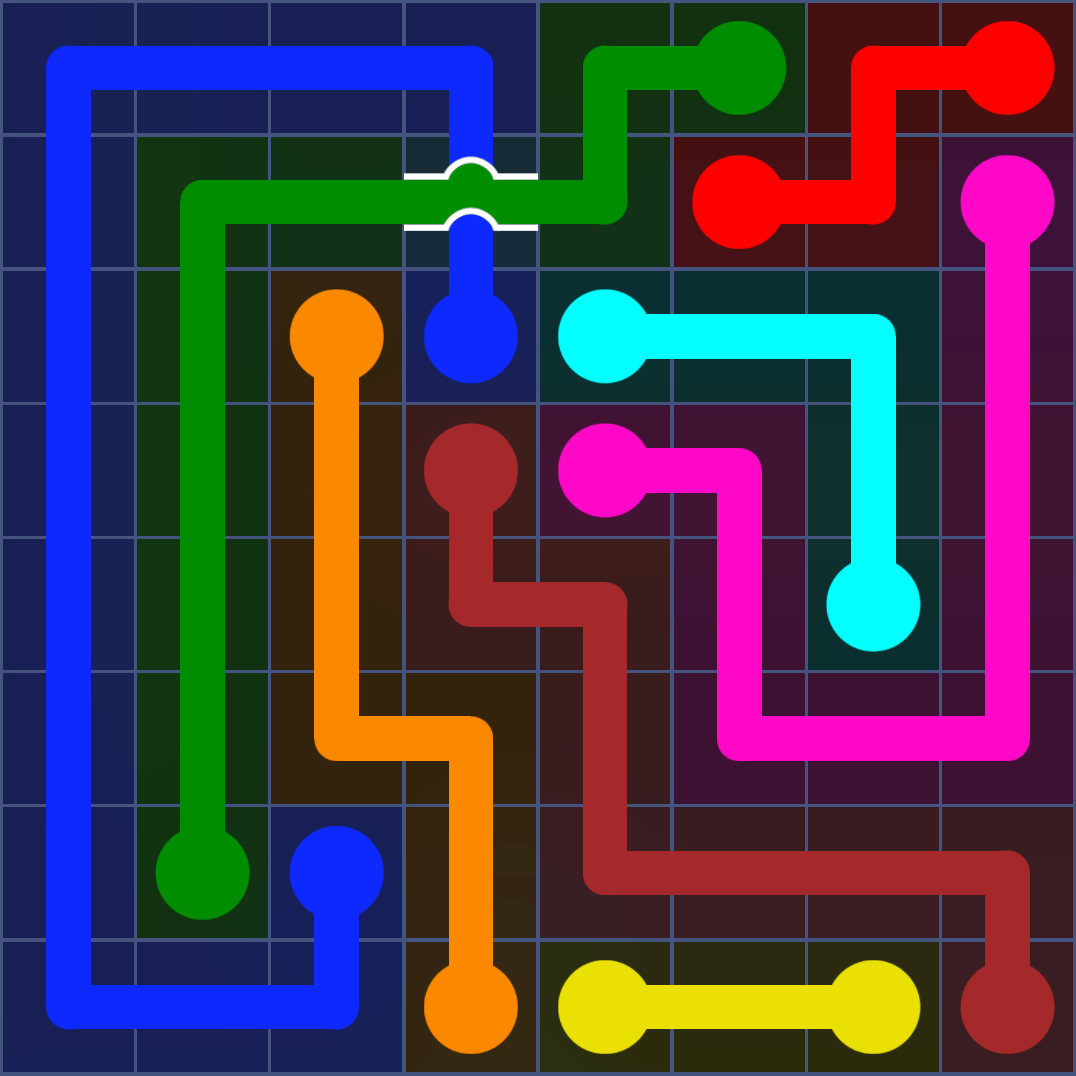 Flow Free 1093 Solution