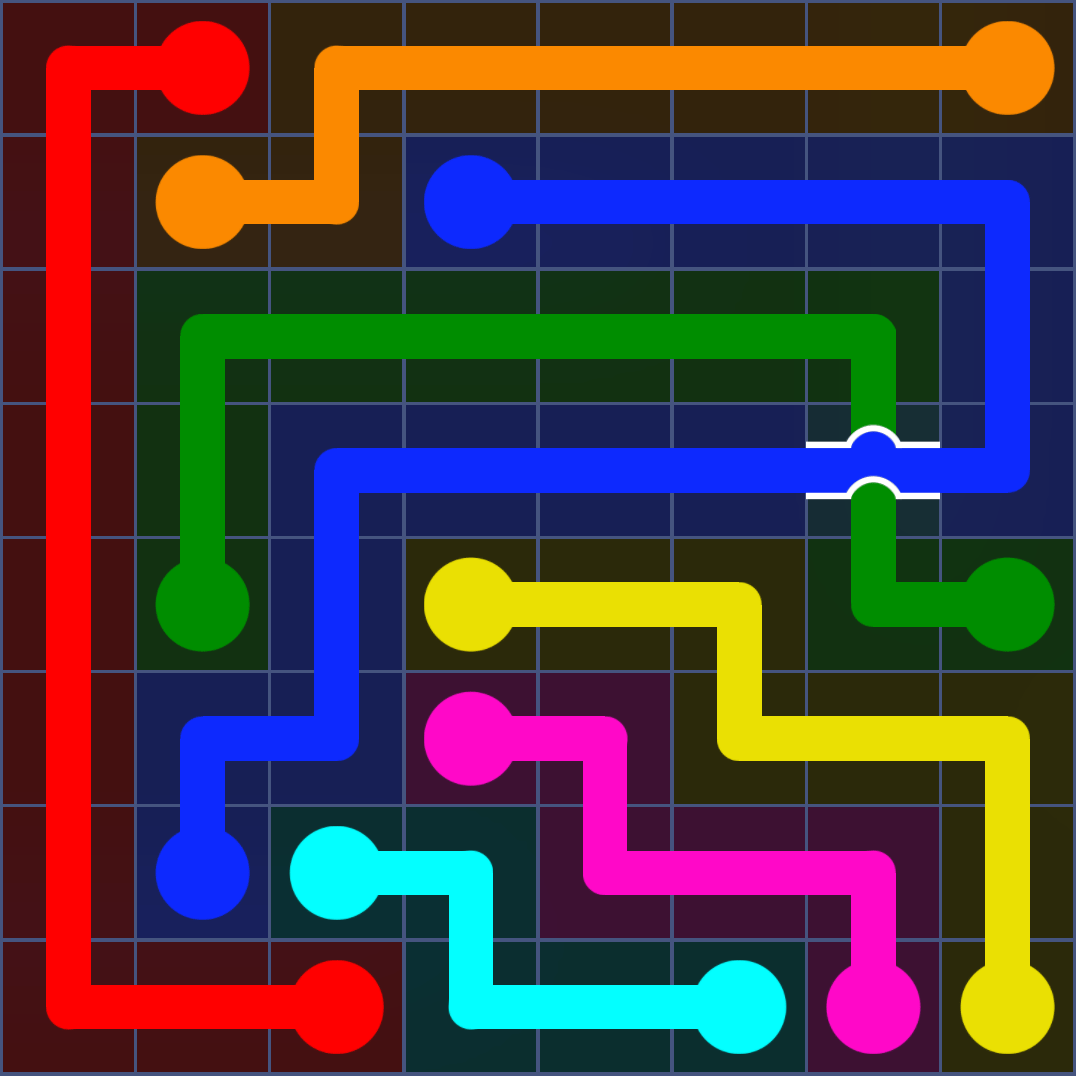 Flow Free 1094 Solution