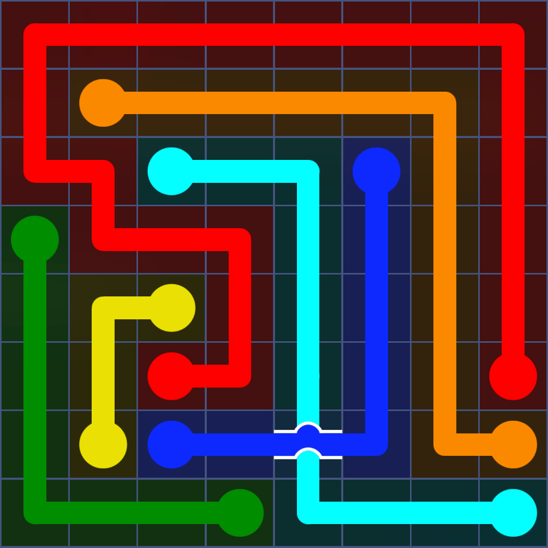 Flow Free 1007 Solution