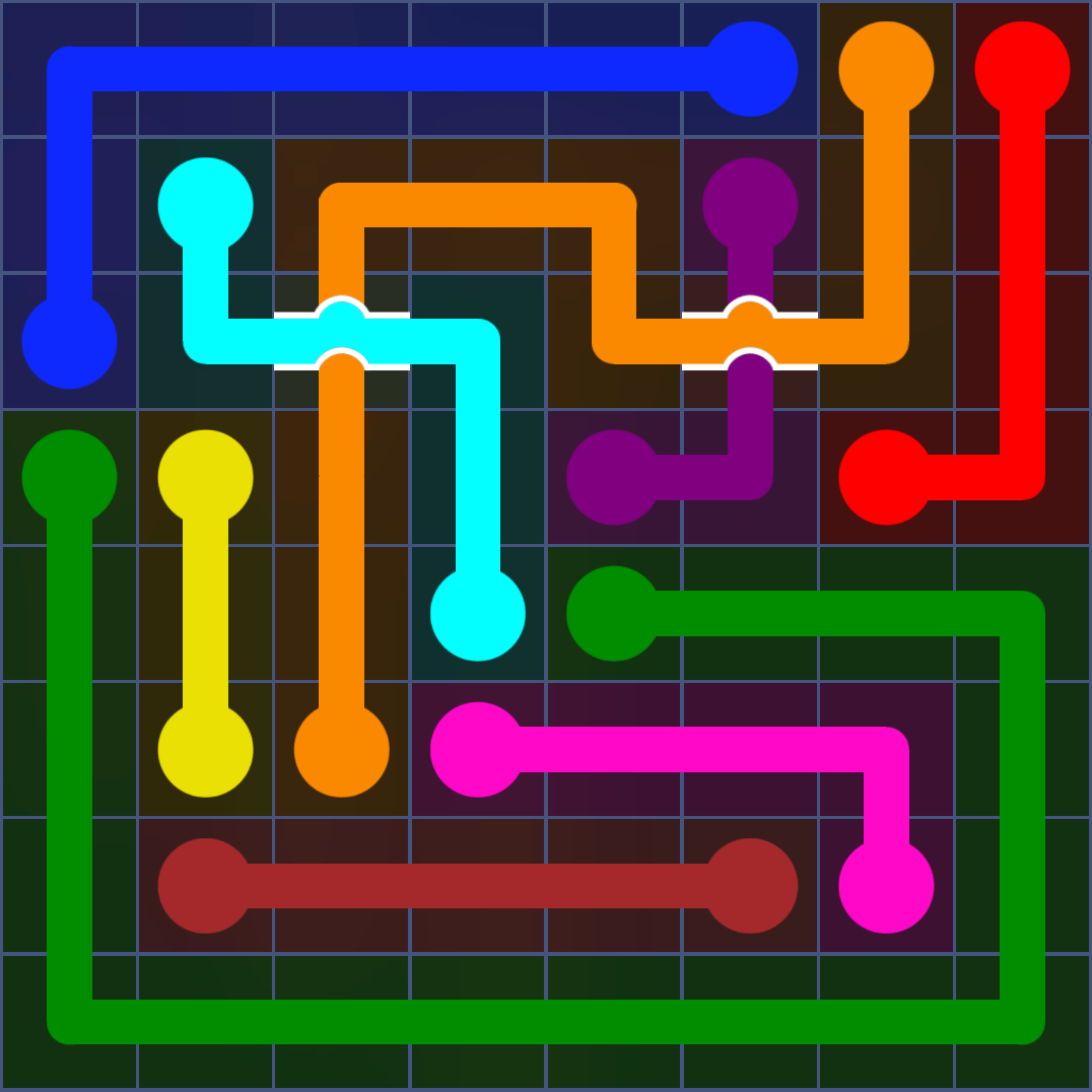 Flow Free 1014 Solution