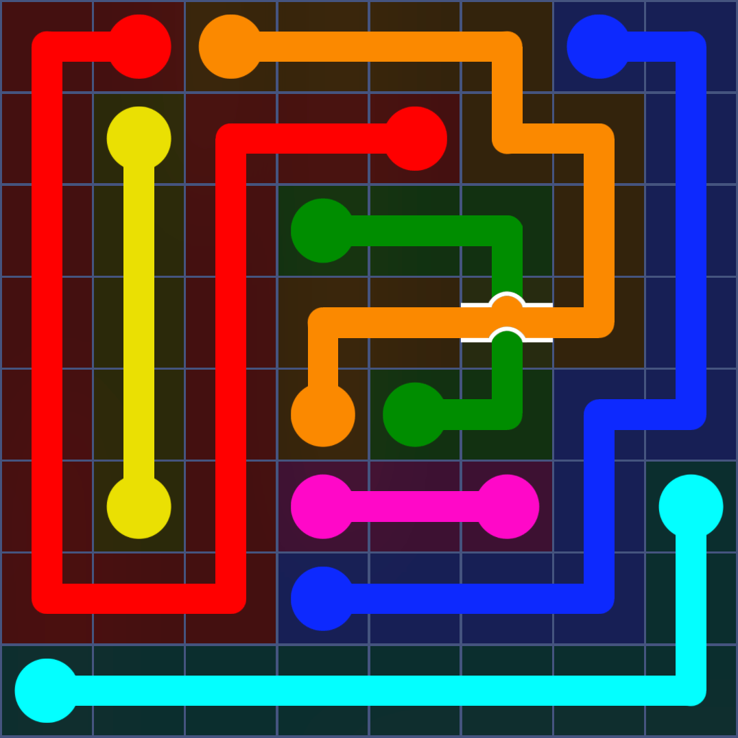 Flow Free 1015 Solution
