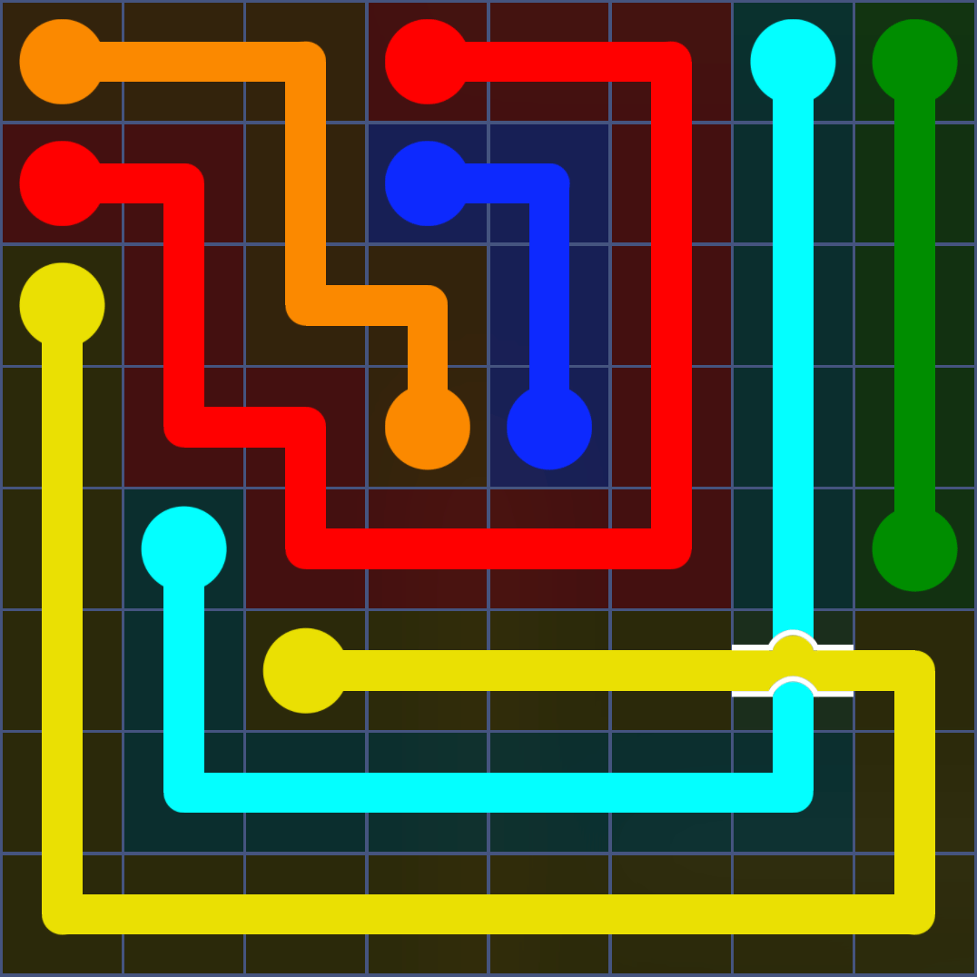 Flow Free 1019 Solution