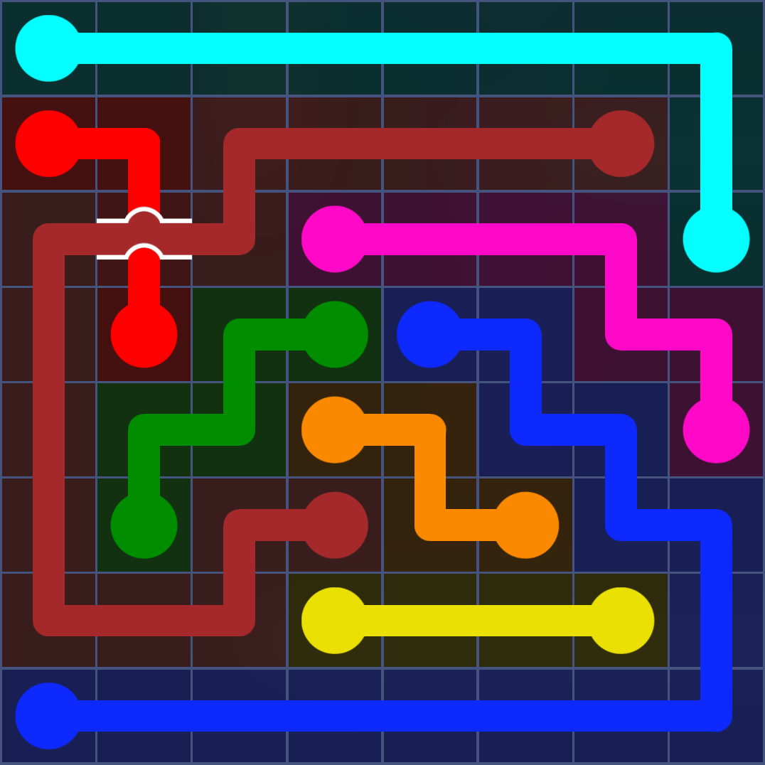 Flow Free 1025 Solution
