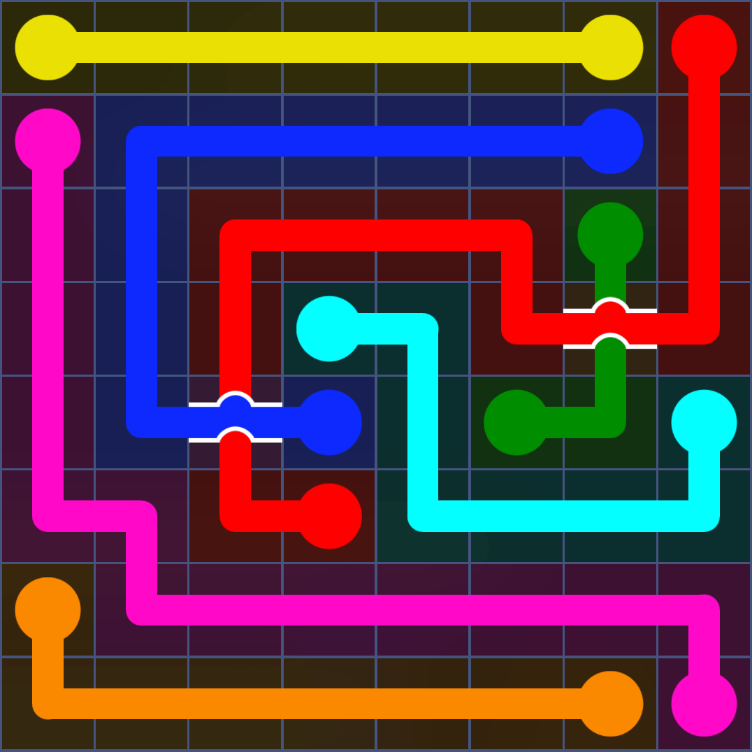 Flow Free 1029 Solution