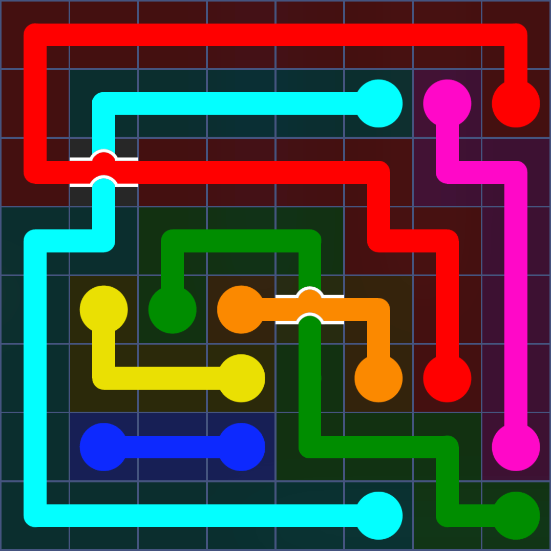 Flow Free 1030 Solution