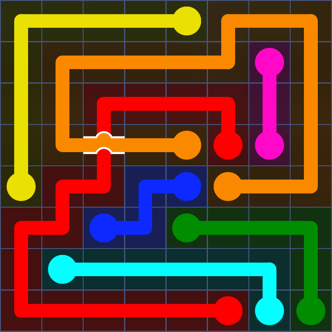 Flow Free 1032 Solution