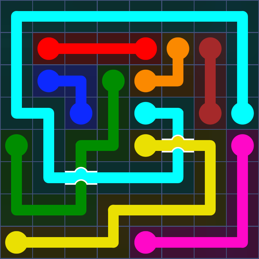 Flow Free 1051 Solution
