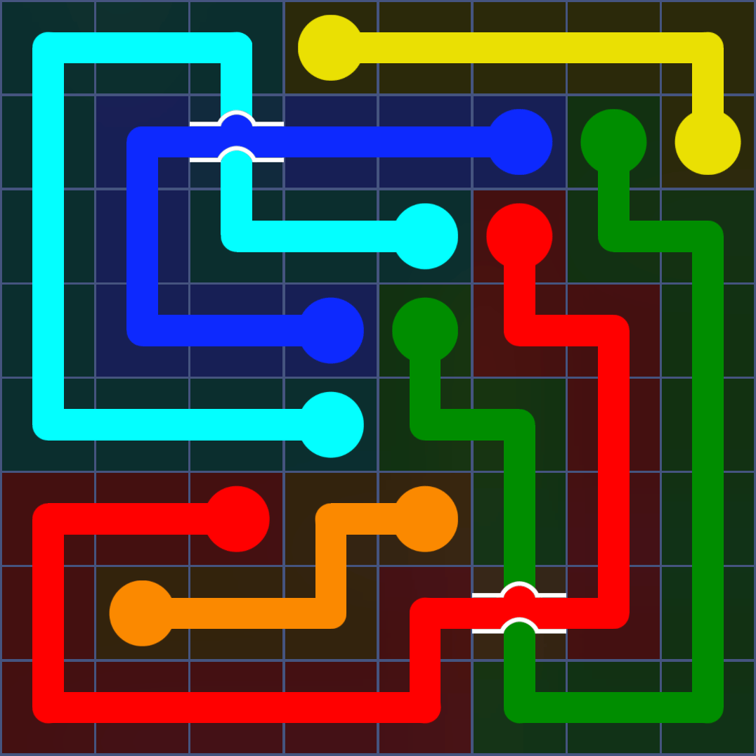 Flow Free 1066 Solution