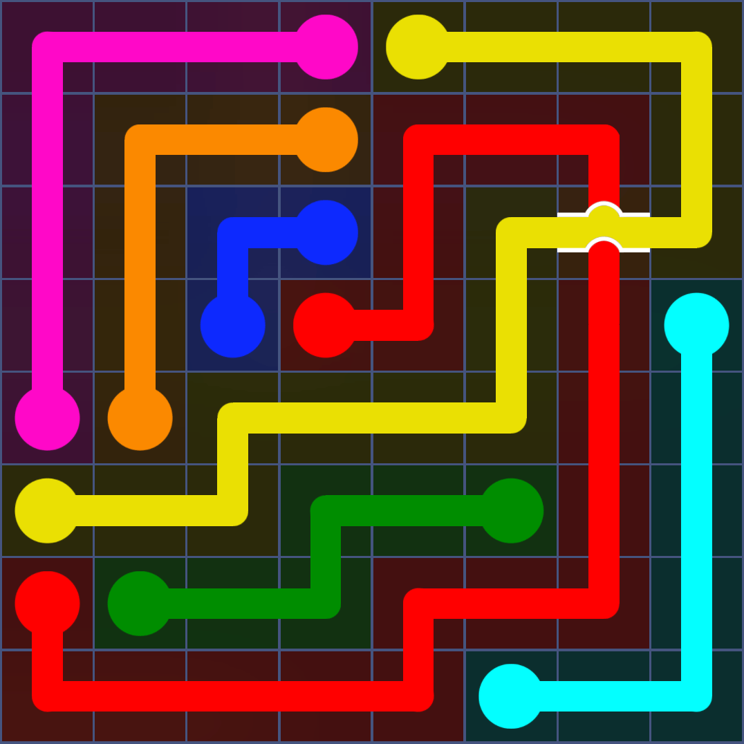 Flow Free 998 Solution