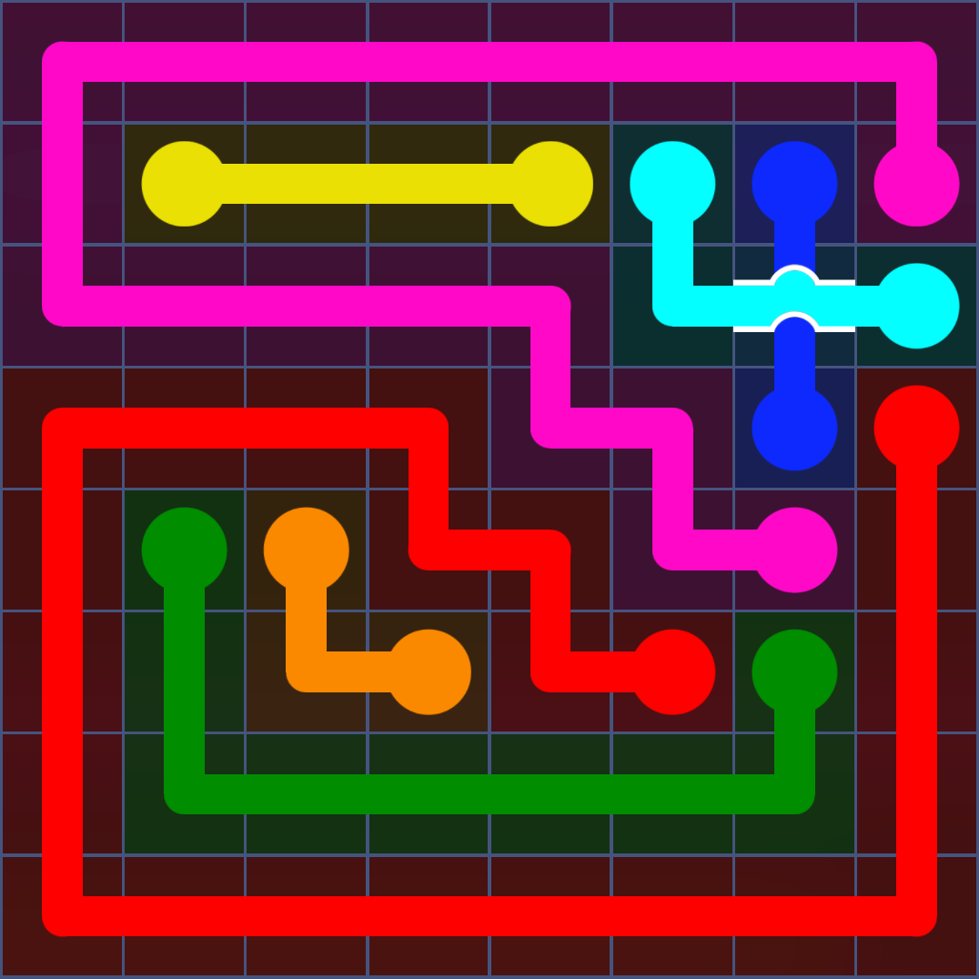 Flow Free 1071 Solution