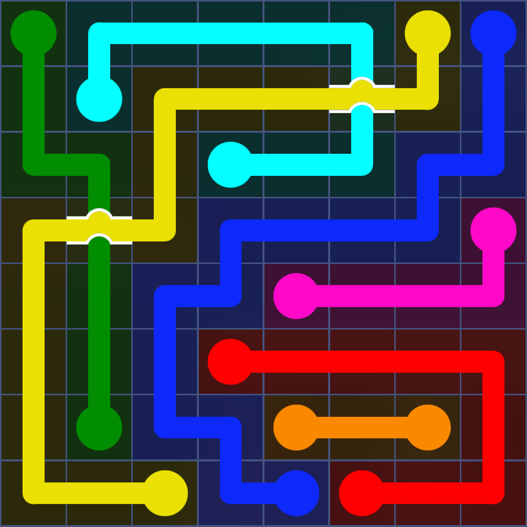 Flow Free 1076 Solution