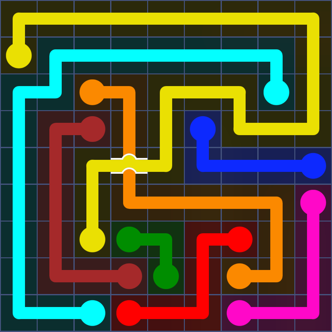 Flow Free 1218 Solution
