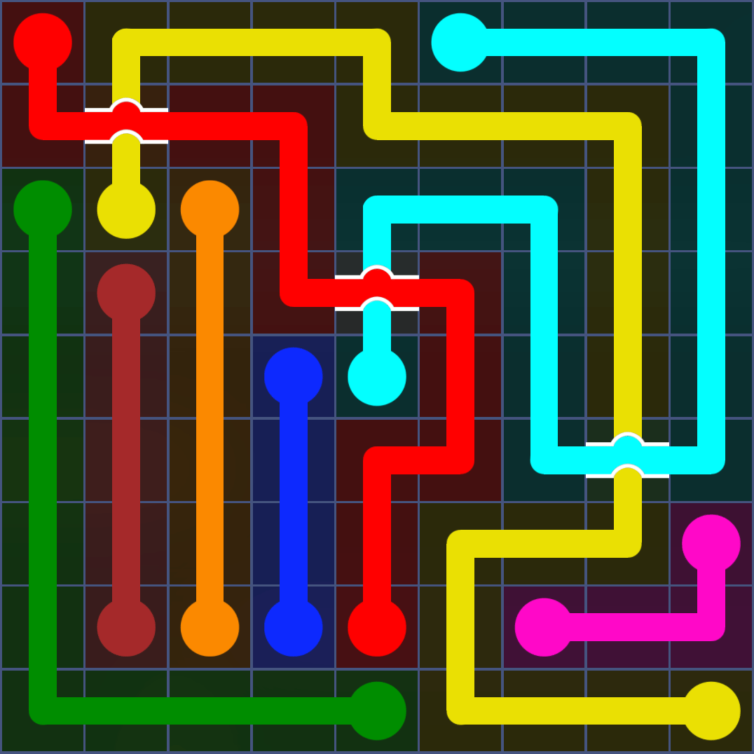 Flow Free 1223 Solution
