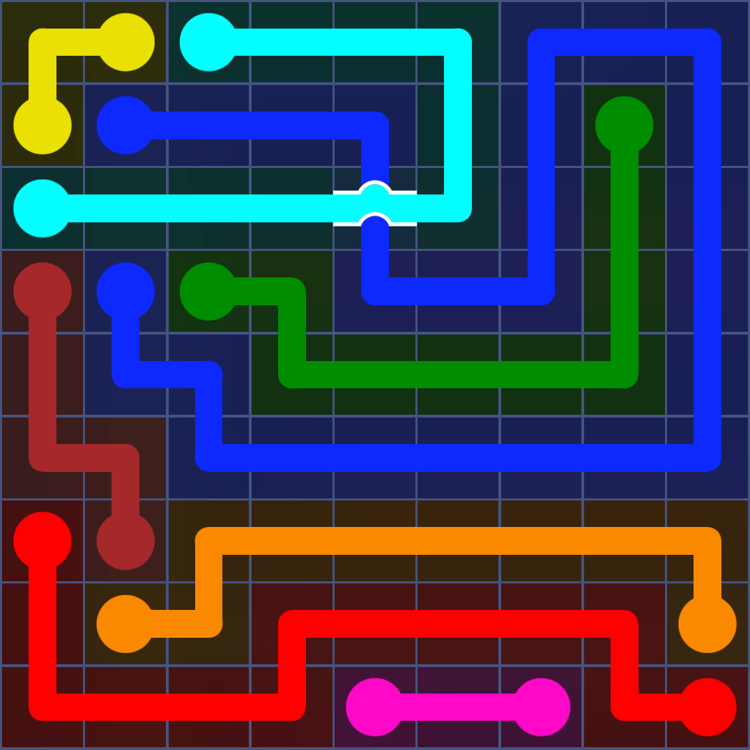 Flow Free 1122 Solution