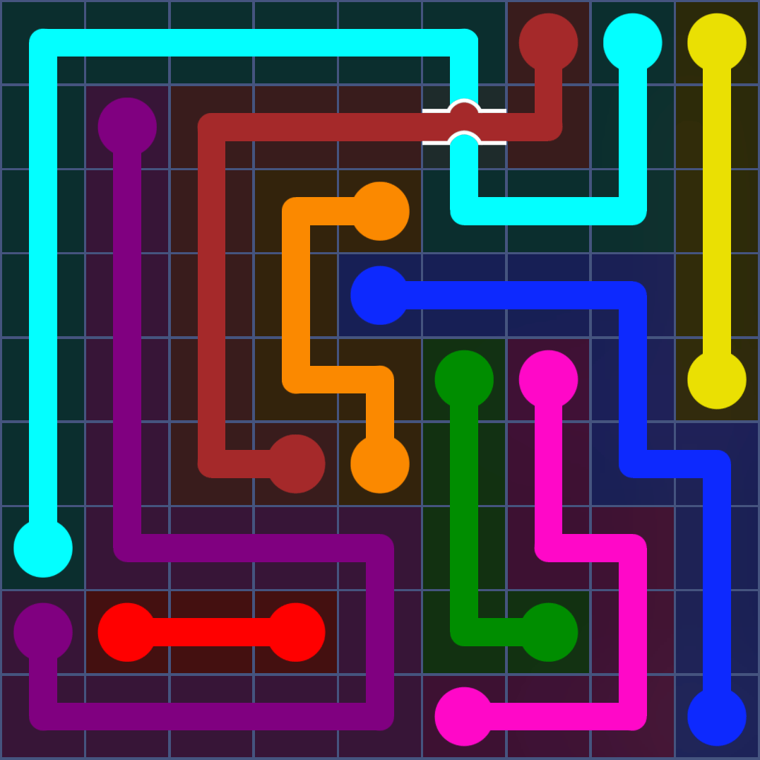 Flow Free 1123 Solution
