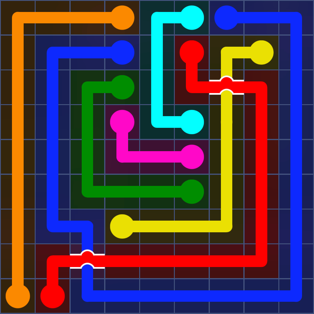 Flow Free 1112 Solution