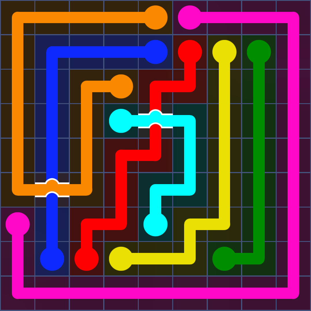 Flow Free 1143 Solution
