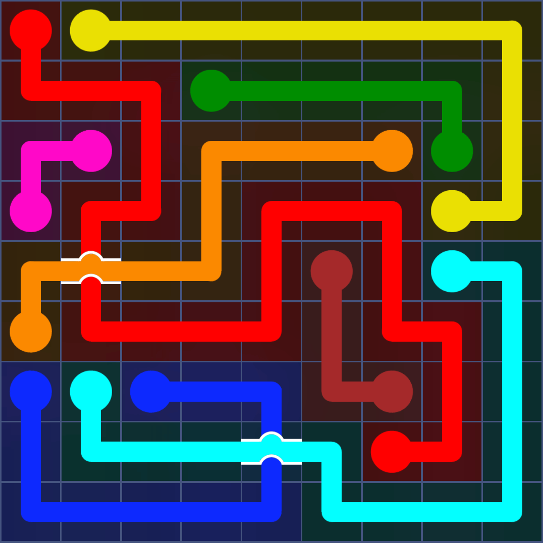 Flow Free 1147 Solution