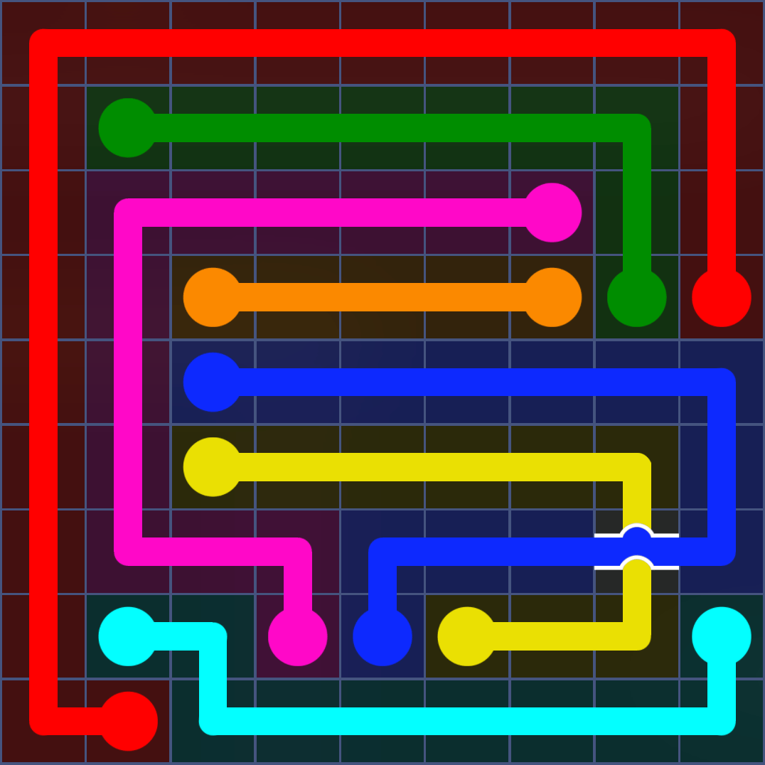 Flow Free 1161 Solution