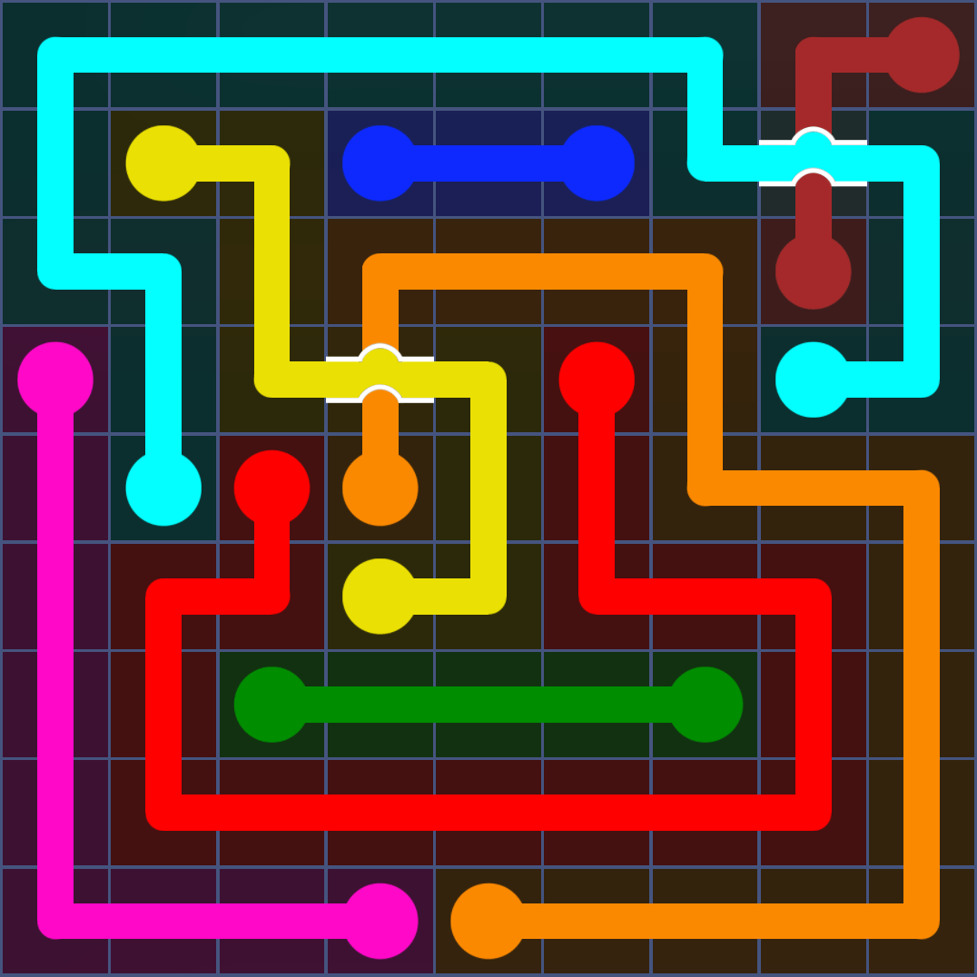 Flow Free 1177 Solution
