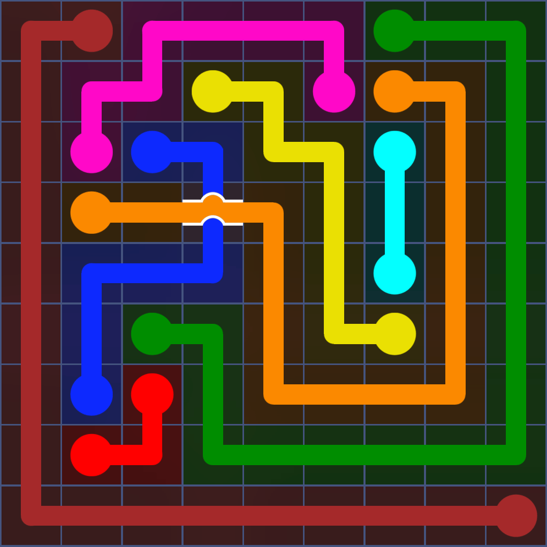 Flow Free 1178 Solution