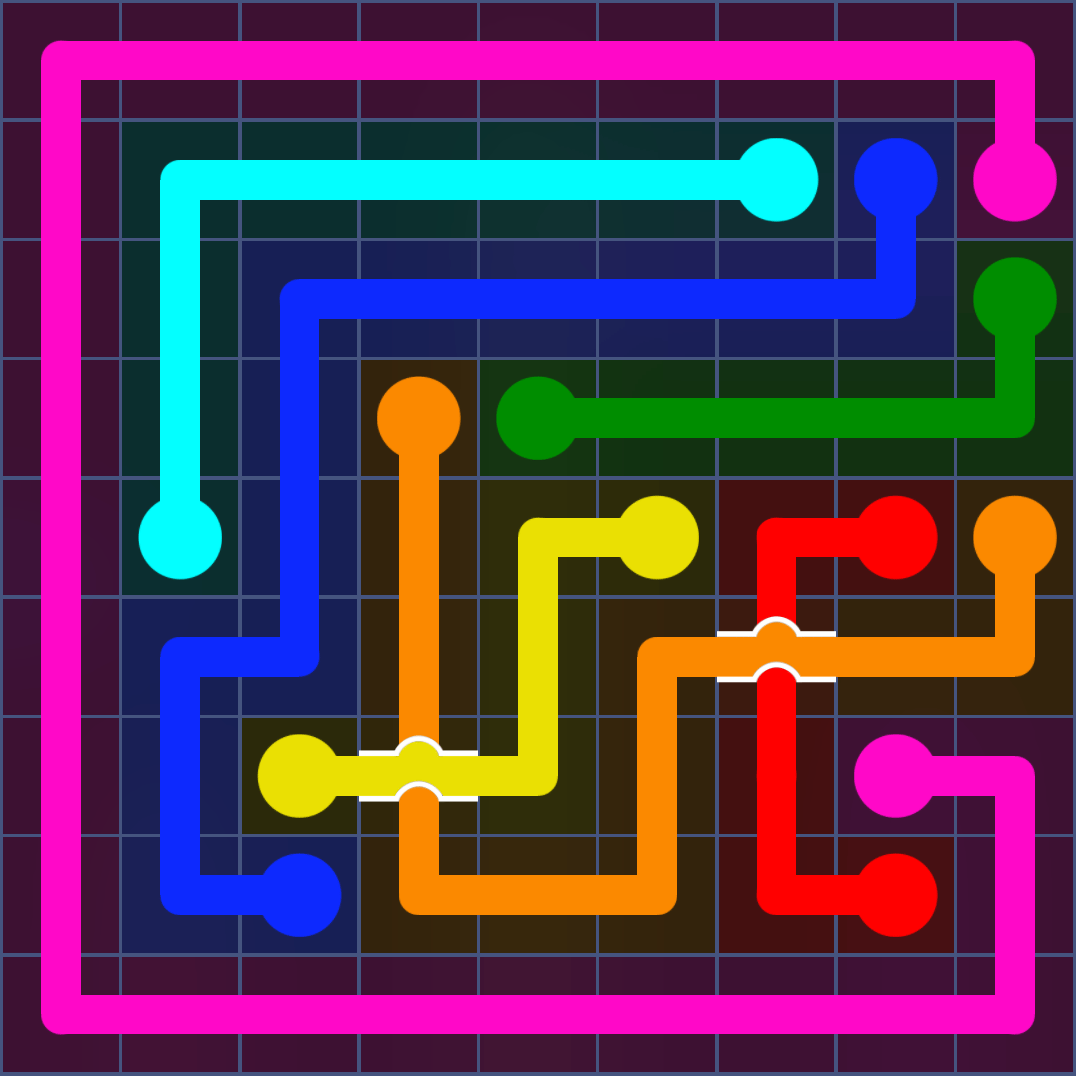 Flow Free 1186 Solution