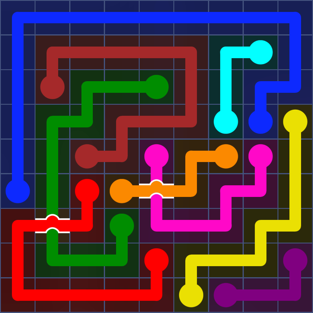 Flow Free 1189 Solution