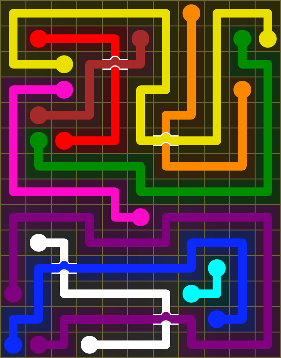 Flow Free 6227 Solution