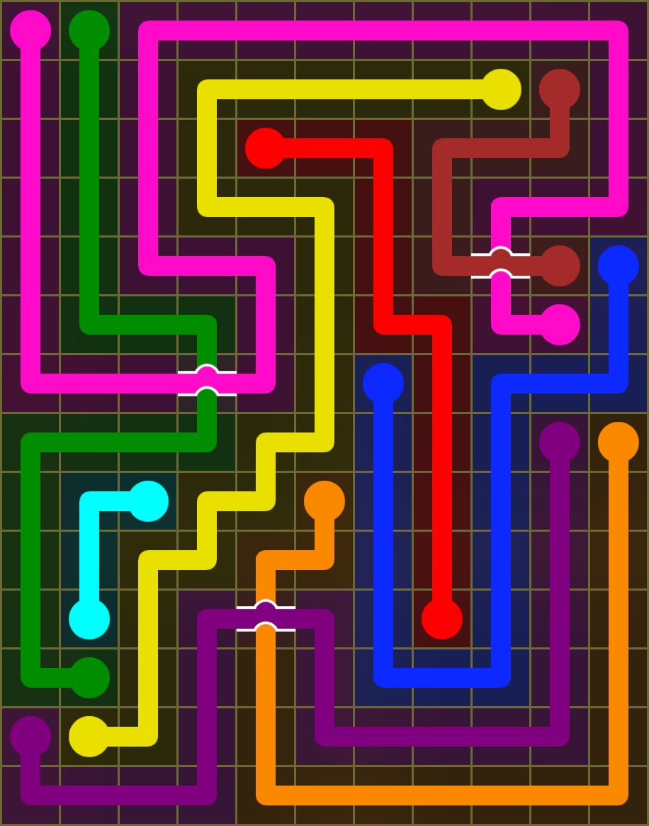 Flow Free 6256 Solution