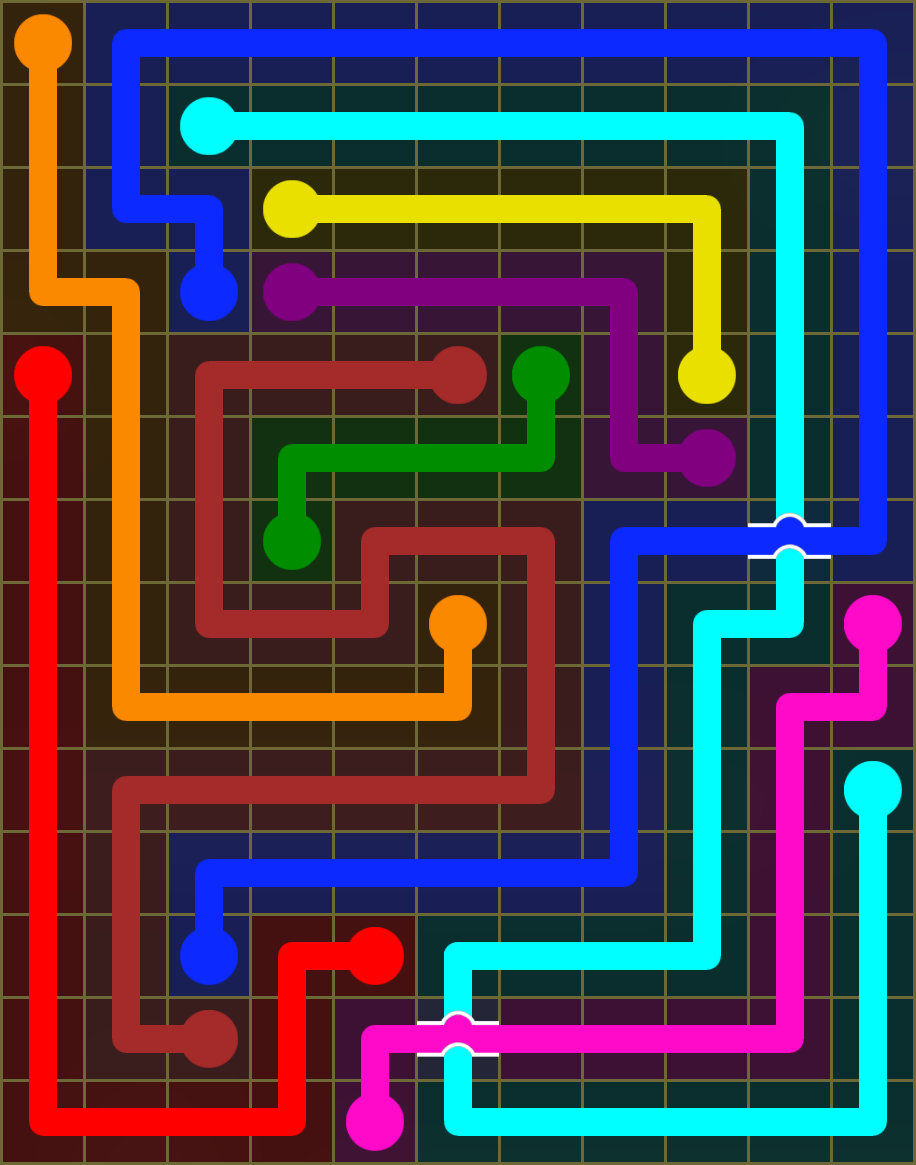 Flow Free 6268 Solution