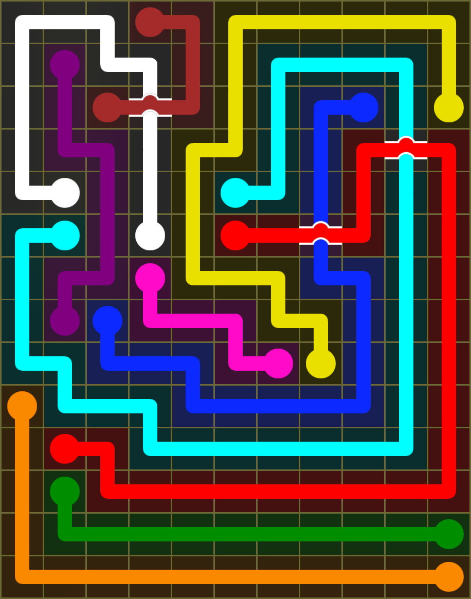 Flow Free 6271 Solution