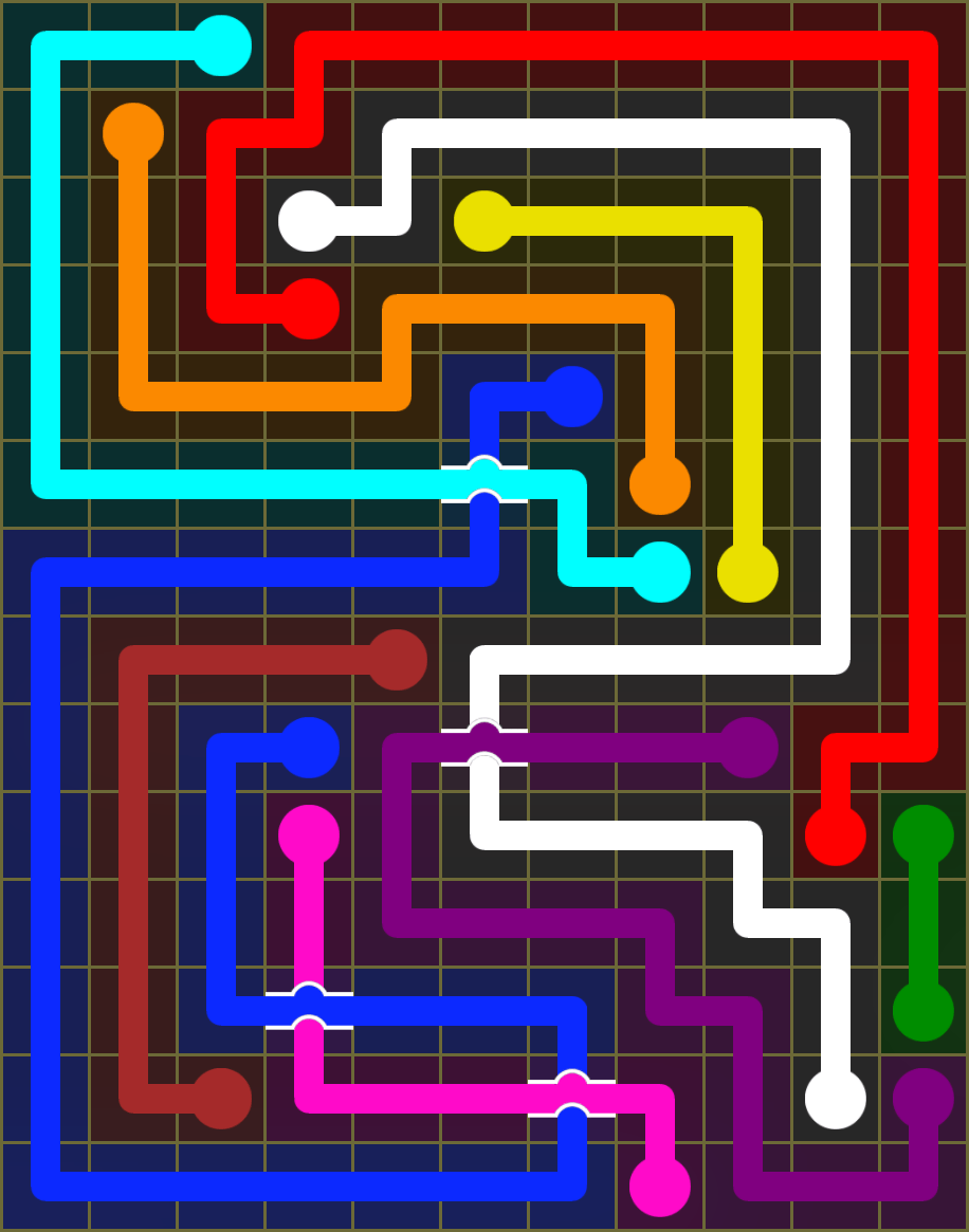 Flow Free 6272 Solution