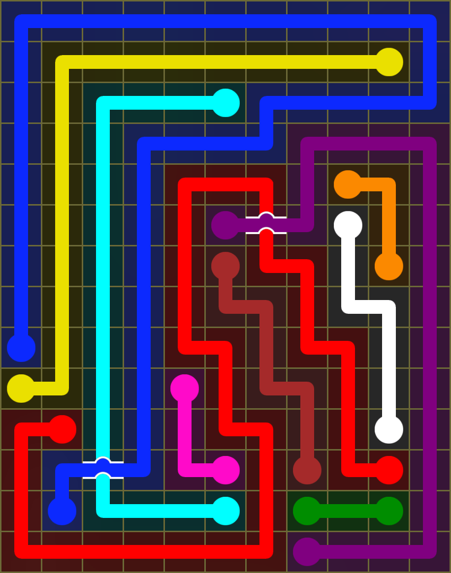 Flow Free 6275 Solution