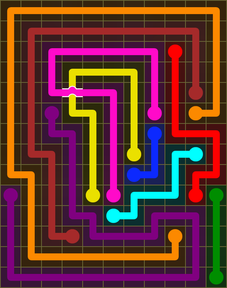 Flow Free 6278 Solution