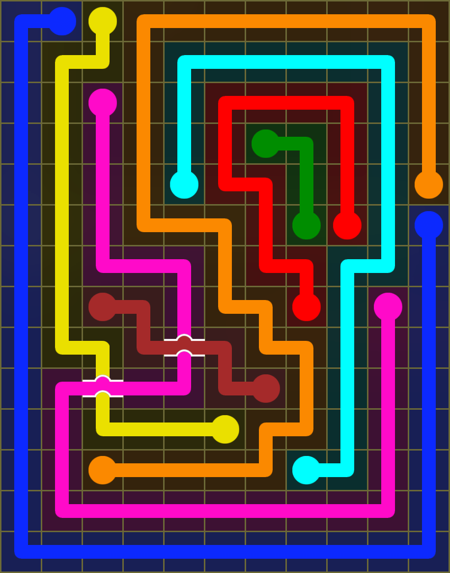 Flow Free 6281 Solution