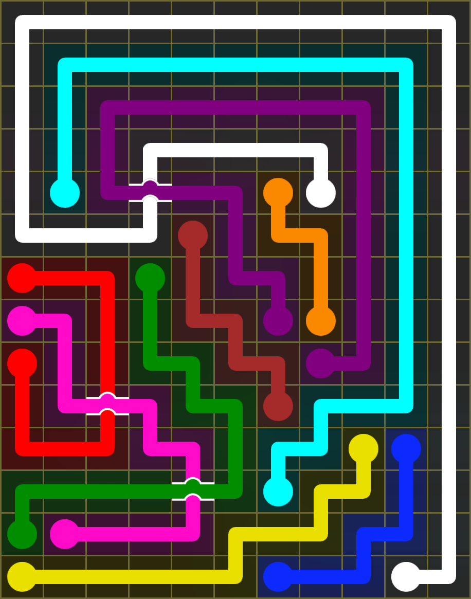 Flow Free 6288 Solution